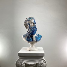 Hedgehog Art Shop Poseidon "universe" Büyük Heykel, Büyük Boy Büst, Özel Tasarım Dekoratif Heykel, Poseidon Heykel