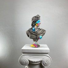 Hedgehog Art Shop Apollo "reveal" Büyük Heykel, Büyük Boy Büst, Özel Tasarım Dekoratif Heykel, Apollo Heykel