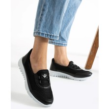 Albishoes Kadın Anne Spor Babet Ayakkabı Bağcıksız Hafif Rahat Günlük Yürüyüş Kadın Spor Ayakkabı