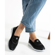 Albishoes Kadın Anne Spor Babet Ayakkabı Bağcıksız Hafif Rahat Günlük Yürüyüş Kadın Spor Ayakkabı