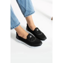 Albishoes Kadın Anne Spor Babet Ayakkabı Bağcıksız Hafif Rahat Günlük Yürüyüş Kadın Spor Ayakkabı