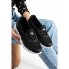 Albishoes Kadın Anne Spor Babet Ayakkabı Bağcıksız Hafif Rahat Günlük Yürüyüş Kadın Spor Ayakkabı