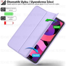 TEKNETSTORE iPad Air 6 11 İnç M2 Çip 2024 Uyumlu Tablet Kılıfı İnce Tasarım Smart Cover Standlı Akıllı Kapak