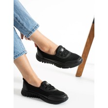 Albishoes Kadın Anne Spor Babet Ayakkabı Bağcıksız Hafif Rahat Günlük Yürüyüş Kadın Spor Ayakkabı
