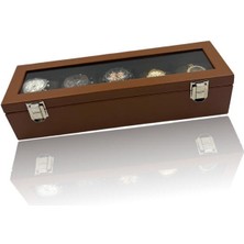 Dijital Çarşı Richbox 5'li Saat Kutusu Taba