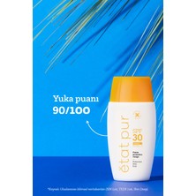 Etat Pur Protective Mineral Fluid SPF30  %100 Mineral Filtreli Yüz Güneş Kremi 40ml Açık Buğday ve Koyu Cilt