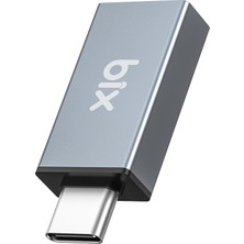 Bix ADP-01 Type-C to USB-A 3.0 Çevirici Dönüştürücü Adaptör