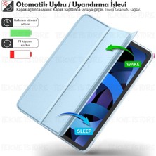 TEKNETSTORE iPad Air 6 11 İnç M2 Çip 2024 Uyumlu Tablet Kılıfı İnce Tasarım Smart Cover Standlı Akıllı Kapak