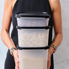 Tupperware Modüler Saklama 2.6l Siyah