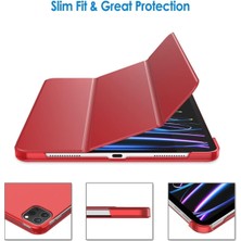 TEKNETSTORE iPad Air 13 İnç 2024 M2 Çip Uyumlu Flip Smart Standlı Akıllı Kılıf