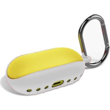 Megafox Teknoloji Samsung Galaxy Buds Uyumlu Kılıf Airbag 07 Silikon Beyaz