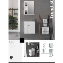 Evros Trend 50 cm Banyo Dolabı