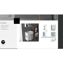 Evros Trend 50 cm Banyo Dolabı