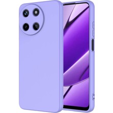 Forzacase Realme 11 4g ile Uyumlu Liquid Serisi Içi Kadife Lansman Silikon Kılıf