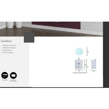Evros Capri 50 cm Banyo Dolabı