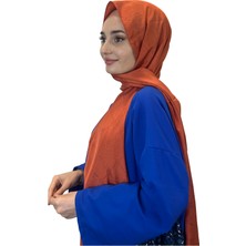 Piramit Monogram Şal, Özel Desenli Elegant Şal 01008