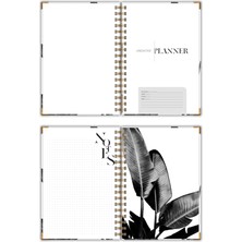 Copyrite Tropic Süresiz Planlayıcı Ajanda Stickerli 16X23CM Planner Defteri