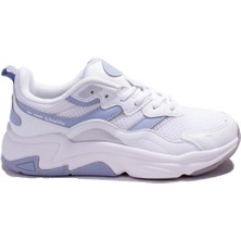 Kinetix Tıonacn Tx  Beyaz Gümüş Ortopedik Günlük Kadın Spor Ayakkabı