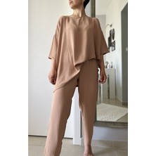Sobasic Keten Viskon Comfort İkili Takım - Bisküvi