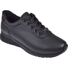 Pullman Kadın Spor Ayakkabı Sneaker EN-703   Siyah