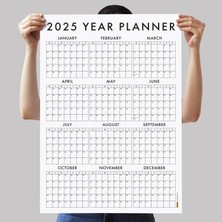 Bi'aldım 2025 Yıllık Planlayıcı Duvar Takvimi, 2025 Takvim
