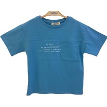 Çikoby Erkek Çocuk Tshrt  - Çikoby - Mavi - 6 Yaş - CE30269-MAVİ-6 Yaş