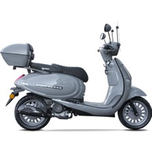 Yuki Bellini 50 Benzinli Scooter - Gri