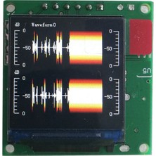 KingKuee Müzik Spektrum Ekran Analizörü 1.3 Inç LCD Mp3 Güç Amplifikatörü Ses Seviyesi Göstergesi Ritim Dengeli Vu Metre Modülü (Yurt Dışından)