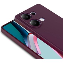 Kılıfmania Xiaomi Redmi Note 13 4g Kapak Kamera Korumalı Içi Kadife Lansman Silikon Kılıf - Siyah