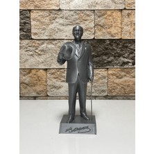 3D Online Dekoratif Atatürk Büstü 18CM