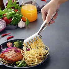 Tongs Jumbo Tongs Makarna Maşası, Tavuk Maşası, Salata Maşası Paslanmaz Çelik