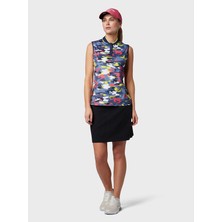 Callaway Other Sl Multi Color Camo With Mandarine Tshirt - Kadın Tshirt