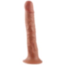 Cupid Shop Dildo 21 cm - Çift Katmanlı Gerçekçi Kayar Deri Ultra Yumuşak Realistik Melez Yapay Penis