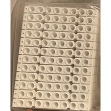 Bio Plastic Bioplastic B500091 0.1ml 96-Well Qpcr Plates, Beyaz  25 Ad/pk