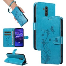 Mays Shop Huawei Mate 20 Lite Için Flip Case ve Kart Yuvası Cüzdan Telefon Kılıfı ile (Yurt Dışından)