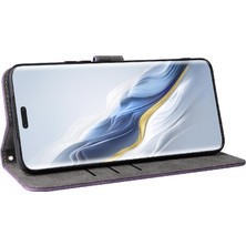 Mays Shop Onur Için Kılıf Sihirli 6 Pro 5g Manyetik Kapatma Flip Folio Cüzdan Pu Kart (Yurt Dışından)