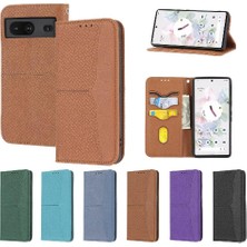 Mays Shop Google Piksel 8 Flip Folio Kitap Kredi Kartı Tutucu Pu Deri El Için Kılıf (Yurt Dışından)