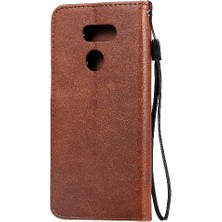 Mays Shop Lg K40S Yüksek Kalite Deri Iş Cüzdan Telefon Kılıfı Için Flip Case ile (Yurt Dışından)