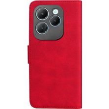 Mays Shop Infinix Sıcak 40 Pro Manyetik Premium Pu Deri Standı Tutucu Için Flip Case (Yurt Dışından)