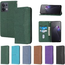 Mays Shop Oppo Reno8 Pro Pu Deri Kapak Için Kılıf El Cüzdan Kredi Kartı Tutucu (Yurt Dışından)