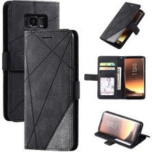 Mays Shop Samsung Galaxy S8 Pu Deri Kart Tutucu Için Kickstand Manyetik Kapak (Yurt Dışından)