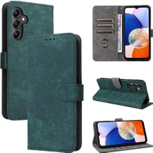 Mays Shop Samsung Galaxy A15 Için Kılıf 4g/5g Kart Yuvaları Kapak Pu Deri Flip Folio (Yurt Dışından)