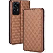 Mays Shop Xiaomi 12 Pro Pu Deri 3D Desen Manyetik Kapatma Cüzdan (Yurt Dışından)