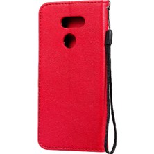 Mays Shop Lg K40S Yüksek Kalite Deri Iş Cüzdan Telefon Kılıfı Için Flip Case ile (Yurt Dışından)