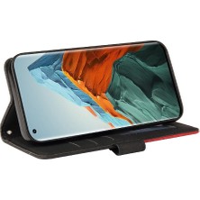 Mays Shop Xiaomi 11 Pro Kickstand Koruyucu Kılıf Kart ile Iki Renkli Dikiş (Yurt Dışından)