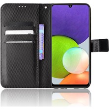 Mays Shop Samsung Galaxy A22 4g Manyetik Cüzdan Kickstand Kart Tutucu Kapak (Yurt Dışından)