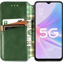 Mays Shop Oppo A78 Zarif Iş Moda Tasarım Deri Kılıf Flip Için Kılıf (Yurt Dışından)