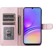 Mays Shop Samsung Galaxy A05 Için Flip Case Basit Iş Cüzdan Kapak Kılıfı (Yurt Dışından)