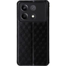 Mays Shop Xiaomi Poco X6 Neo 5g Pu Deri 3D Desen Kart Yuvaları Tutucu (Yurt Dışından)