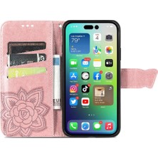 Mays Shop IPhone 14 Çok Renkli Iş Kelebek Cüzdan Kanat Için Kılıf (Yurt Dışından)